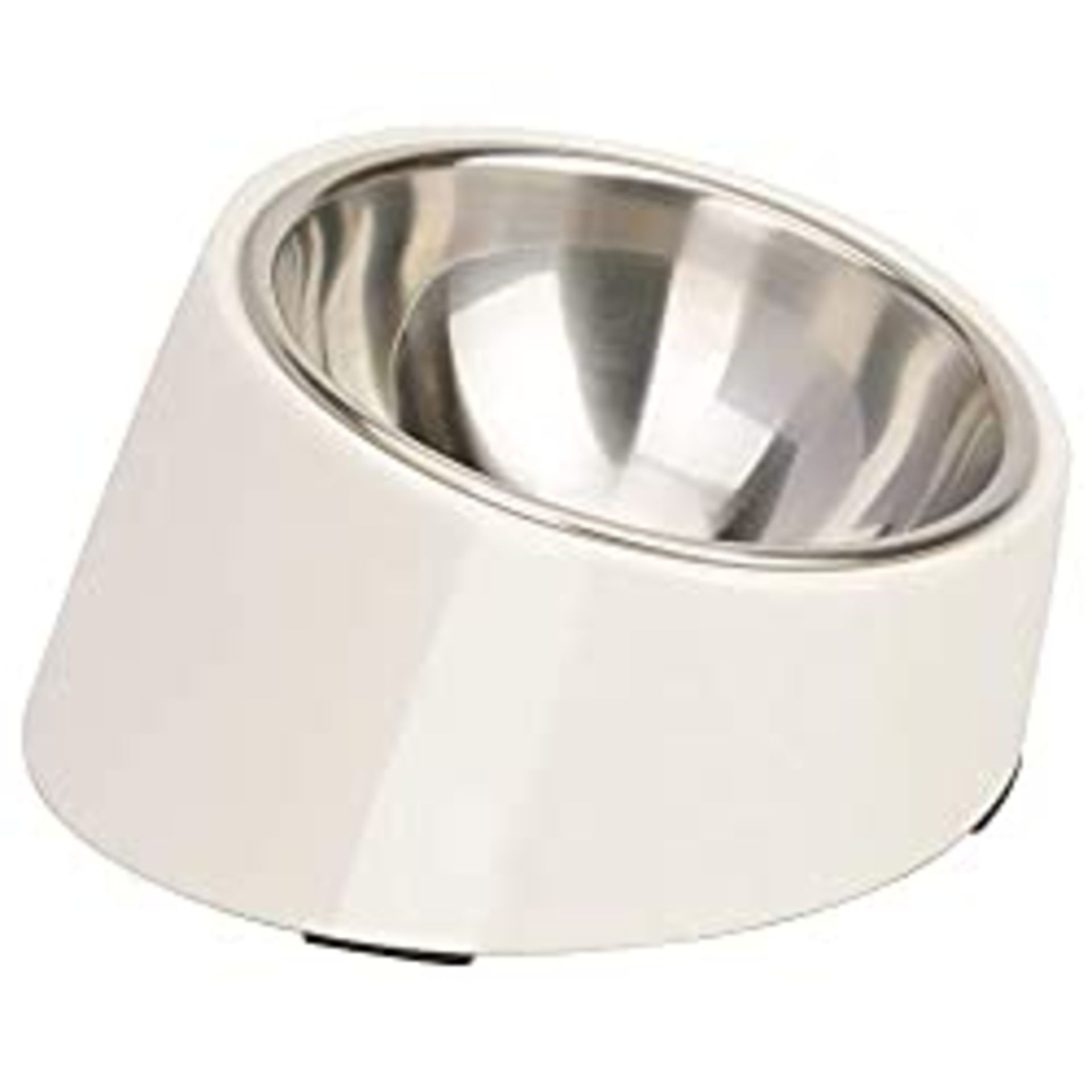 RRP £19.94 SUPERDESIGN Mess Free 15 Slanted Bowl for Dogs and Cats