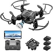 RRP £25.52 4DRC Mini Drone with 720p Camera for Kids and Adults