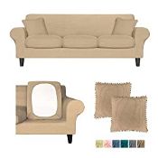 RRP £54.98 6 Piece Sofa Cover for 3 Seater
