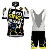 RRP £29.99 Hengxin Mens Classic Cycling Jersey Race fit Gel Padded