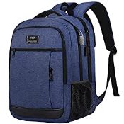 RRP £25.49 QINOL Travel Laptop Backpack Anti-Theft Business Work