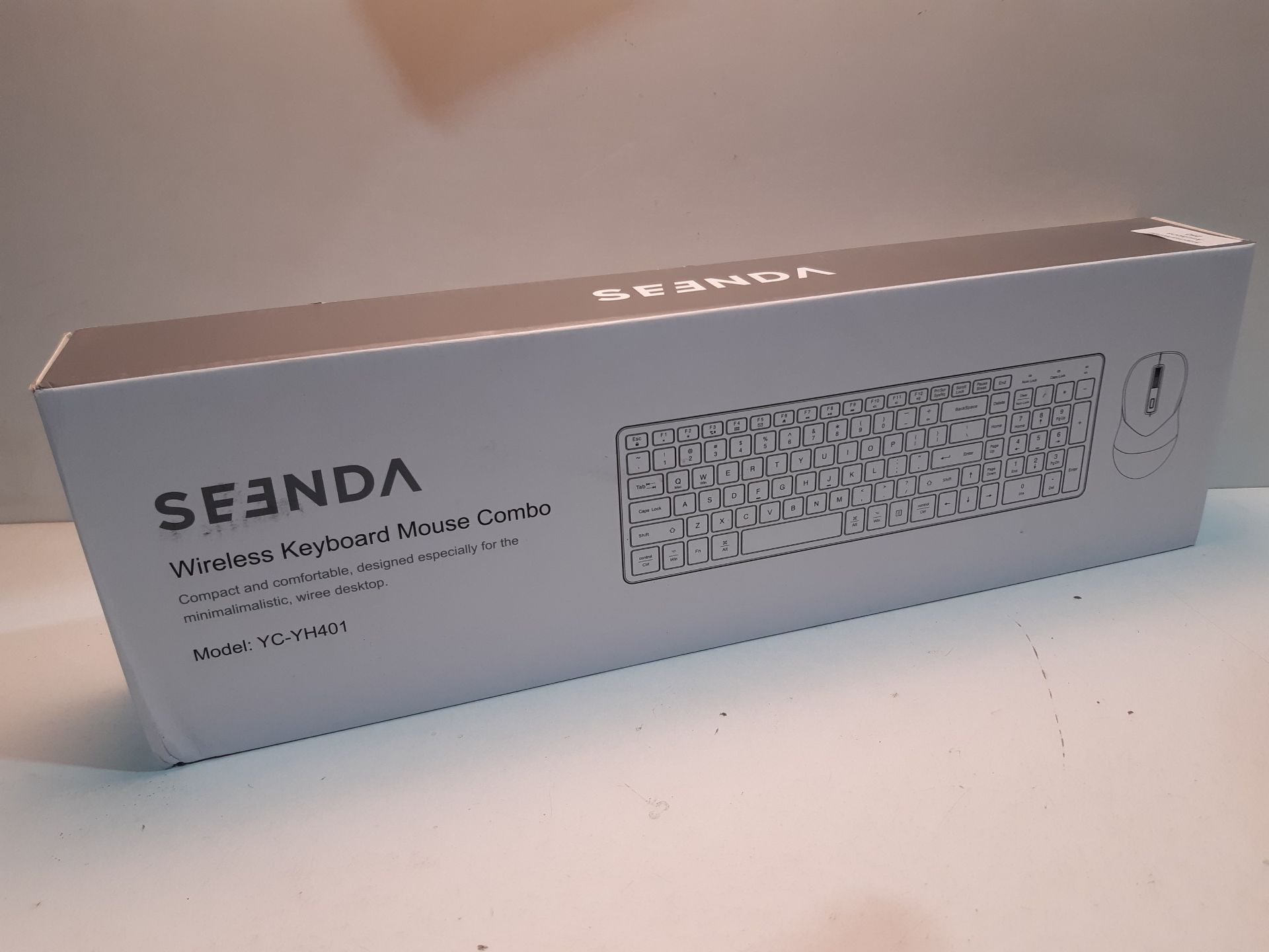 RRP £19.03 Wireless Keyboard and Mouse Set for Mac and Windows - Image 3 of 4