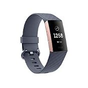 RRP £197.00 Fitbit Charge 3 Advanced Fitness Tracker with Heart Rate