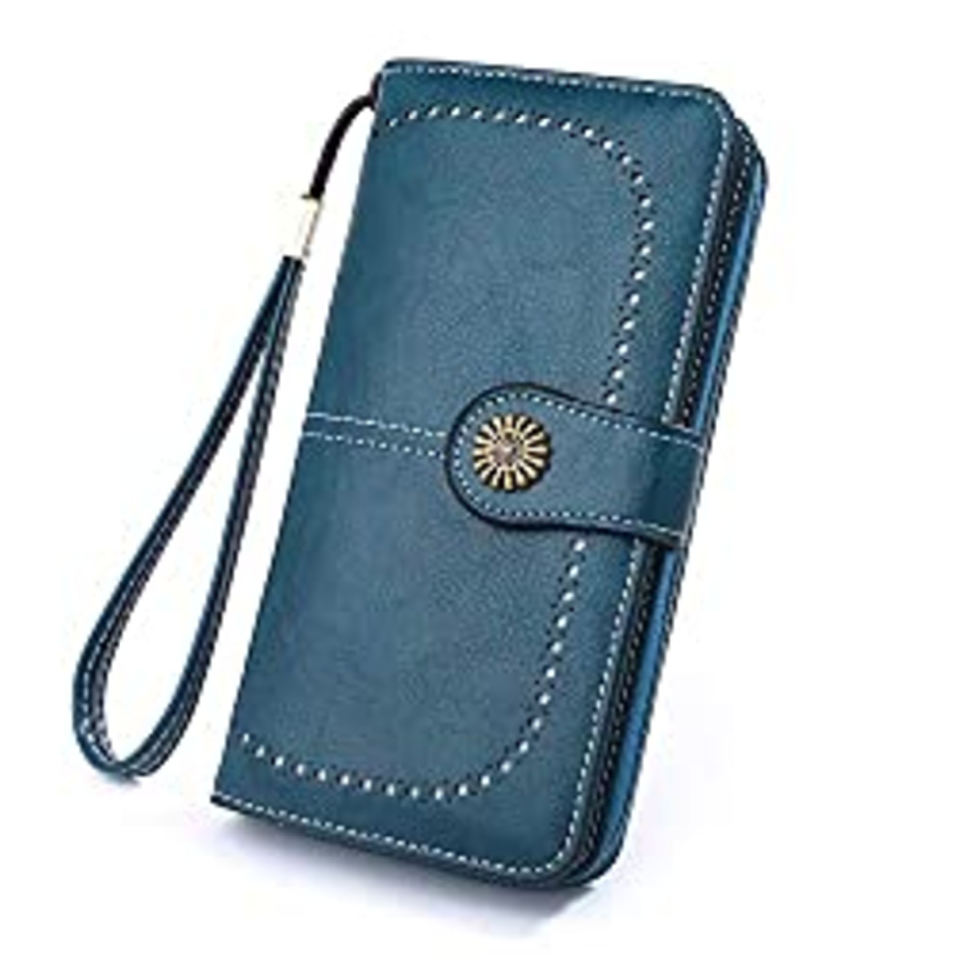 RRP £14.50 Wallet Ladies Leather Large Capacity Wallet