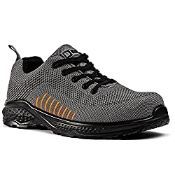 RRP £39.98 Black Hammer Mens Safety Trainers Non Metal Free S1P