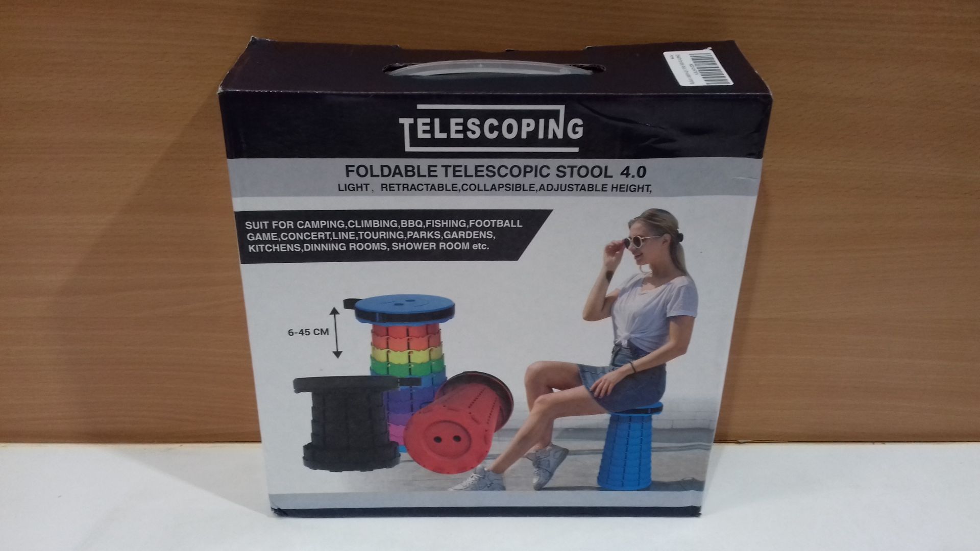 RRP £25.99 DSAATN Telescopic stool - Image 2 of 2