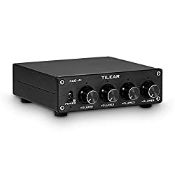 RRP £65.99 1-IN-4-OUT Analog Audio Splitter with Volume Control