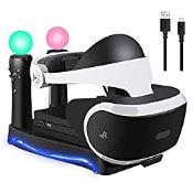 RRP £28.99 LIDIWEE 4-in-1 PSVR Charging Display Stand with PlayStation