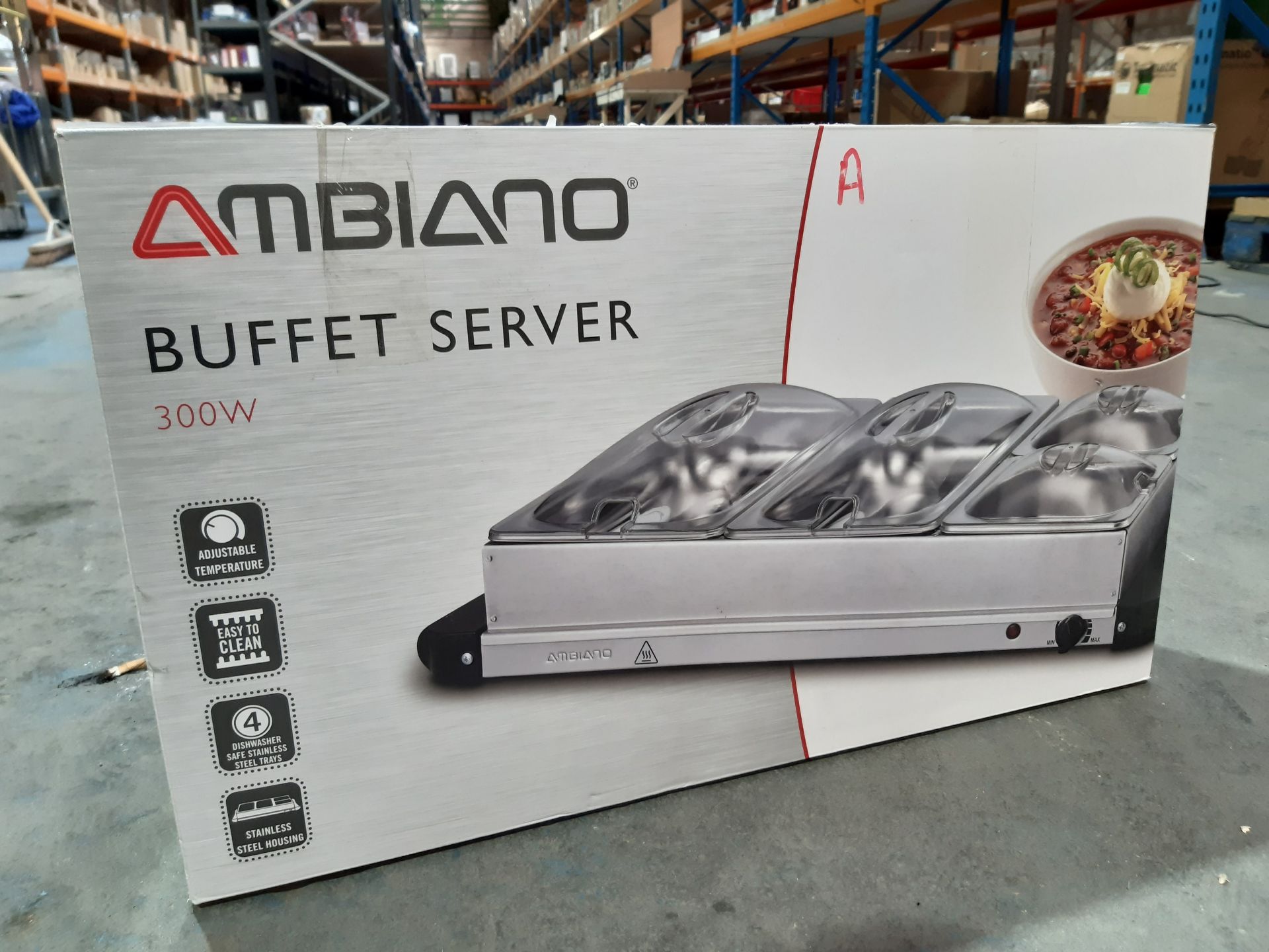 RRP £ 119.99 Boxed Buffet Server 300 V
