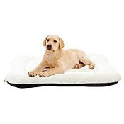 RRP £20.99 ANWA Dog Bed Pet Cushion Crate Mat Soft Pad Washable