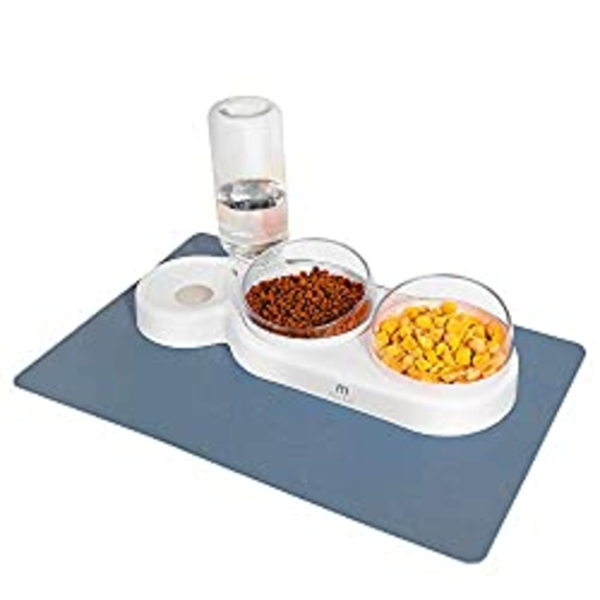RRP £19.99 Marchul Gravity Water and Double Food Bowls