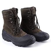 RRP £19.99 Knixmax Men Winter Snow Boots Fur Lined Anti-Slip Waterproof