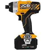 RRP £100.00 JCB 18V Cordless Impact Driver