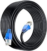 RRP £30.74 MutecPower 50m CAT6 Outdoor waterproof Direct Burial Ethernet Network Cable