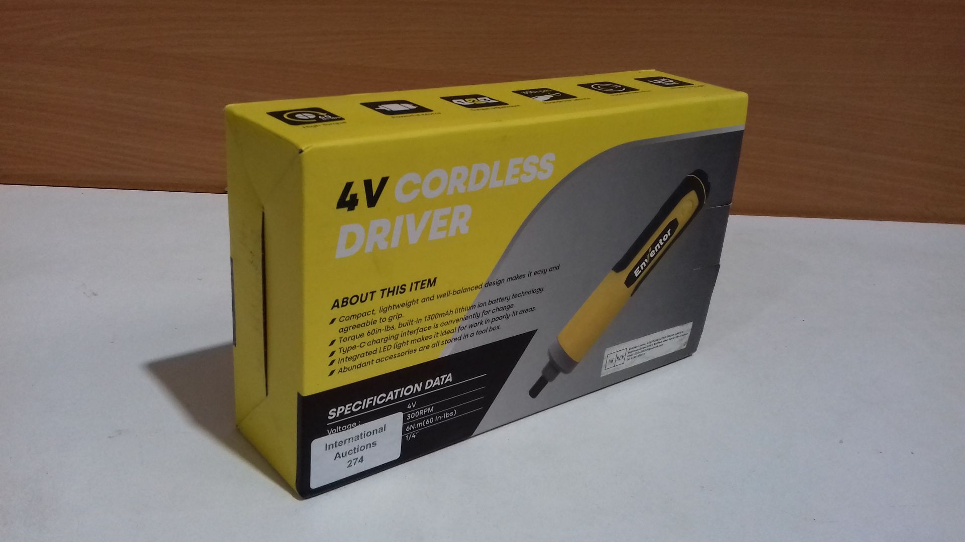 RRP £19.99 Cordless Screwdriver - Image 2 of 2