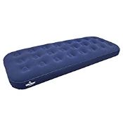 RRP £14.99 Milestone Camping Flocked Airbeds / Single Or Double