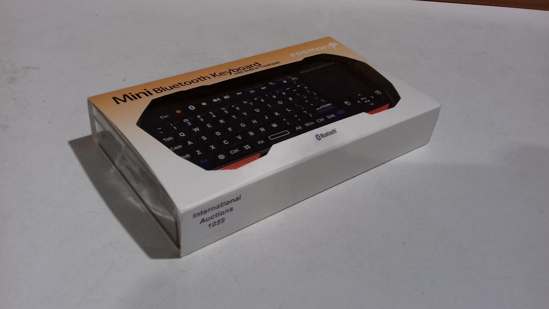 RRP £23.99 Fosmon Mini Bluetooth Keyboard (QWERTY Keypad) - Image 2 of 2