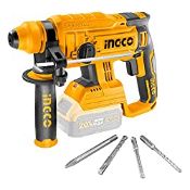 RRP £93.98 INGCO Lithium-Ion Rotary Hammer with Brushless Motor