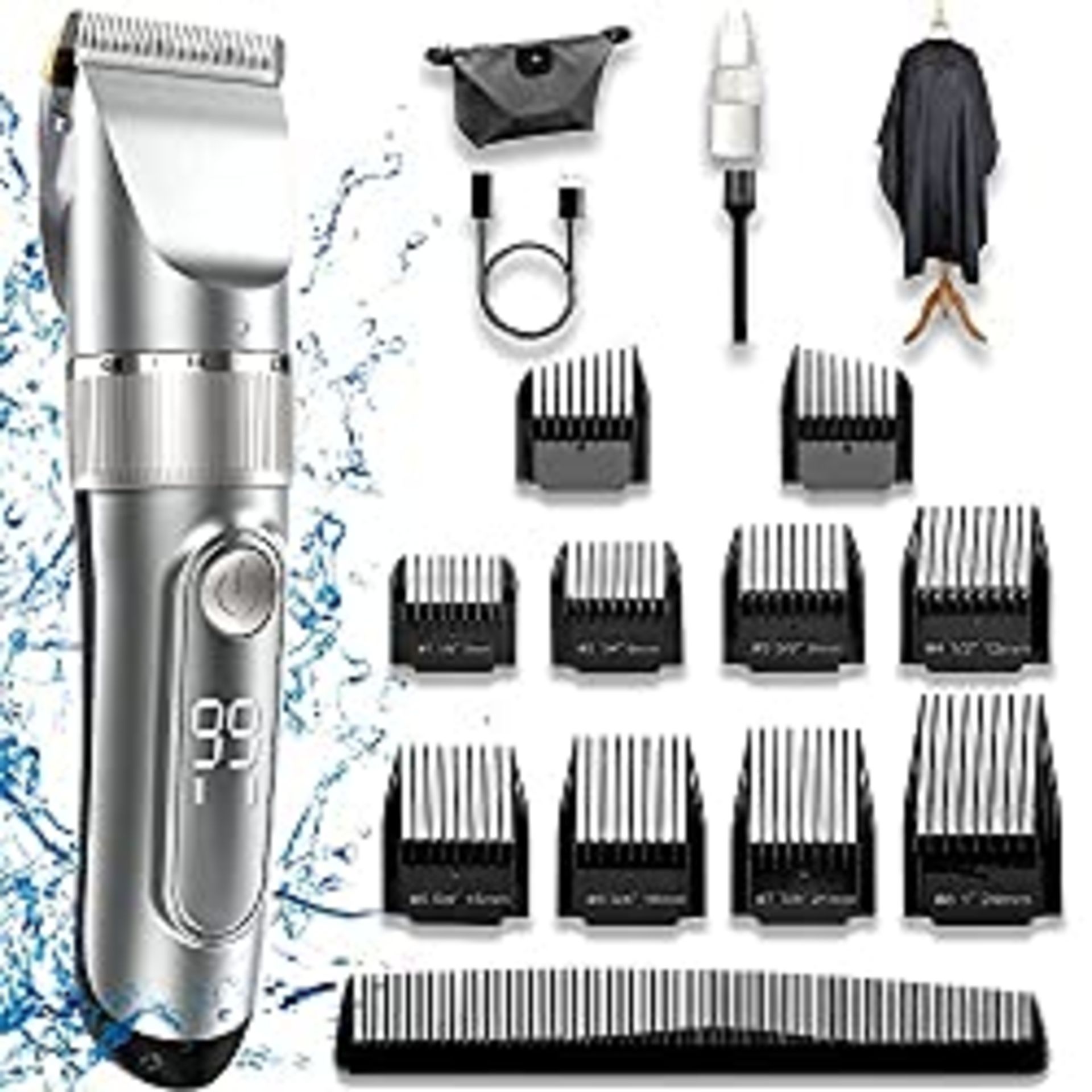 RRP £17.88 Hair Clippers Man Hair Clippers for Kids Hair Trimmer