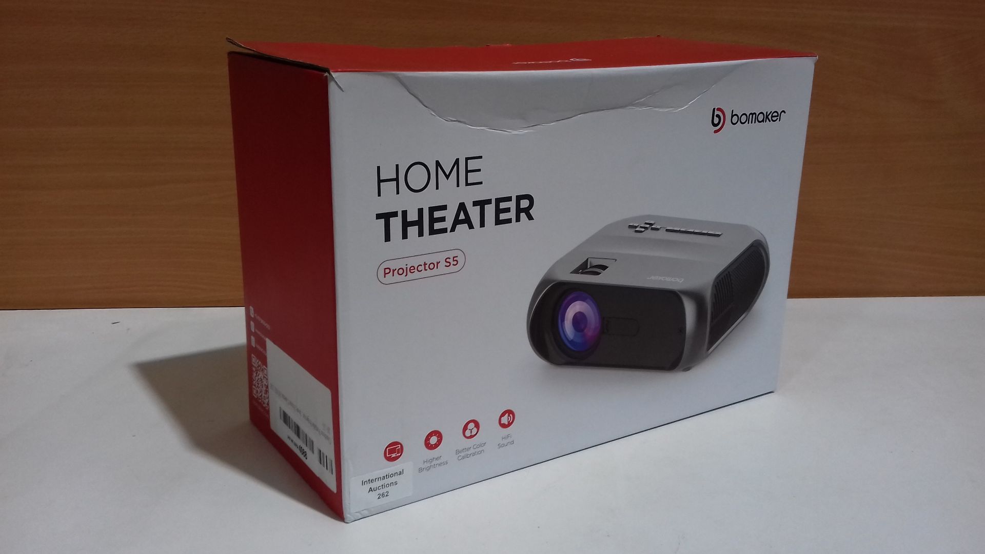 RRP £88.32 Outdoor Projector WiFi - Image 2 of 2