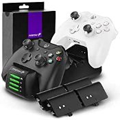 RRP £17.99 Fosmon Quad Pro Controller Charger Compatible with Xbox One/One X/One S Elite