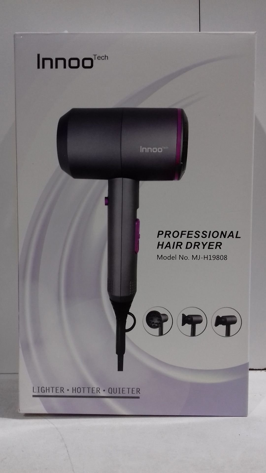 RRP £24.12 Happygoo Professional Hair Dryer 2000W Powerful AC - Image 2 of 2