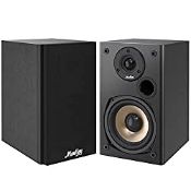 RRP £65.71 Passive Speakers Moukey Speaker System Bookshelf Speakers