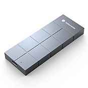 RRP £58.81 Yottamaster USB3.2 20Gbps M.2 NVMe SSD Enclosure