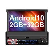 RRP £229.99 Vanku Android 10 Single Din Car Stereo with QCM Bluetooth 5.0