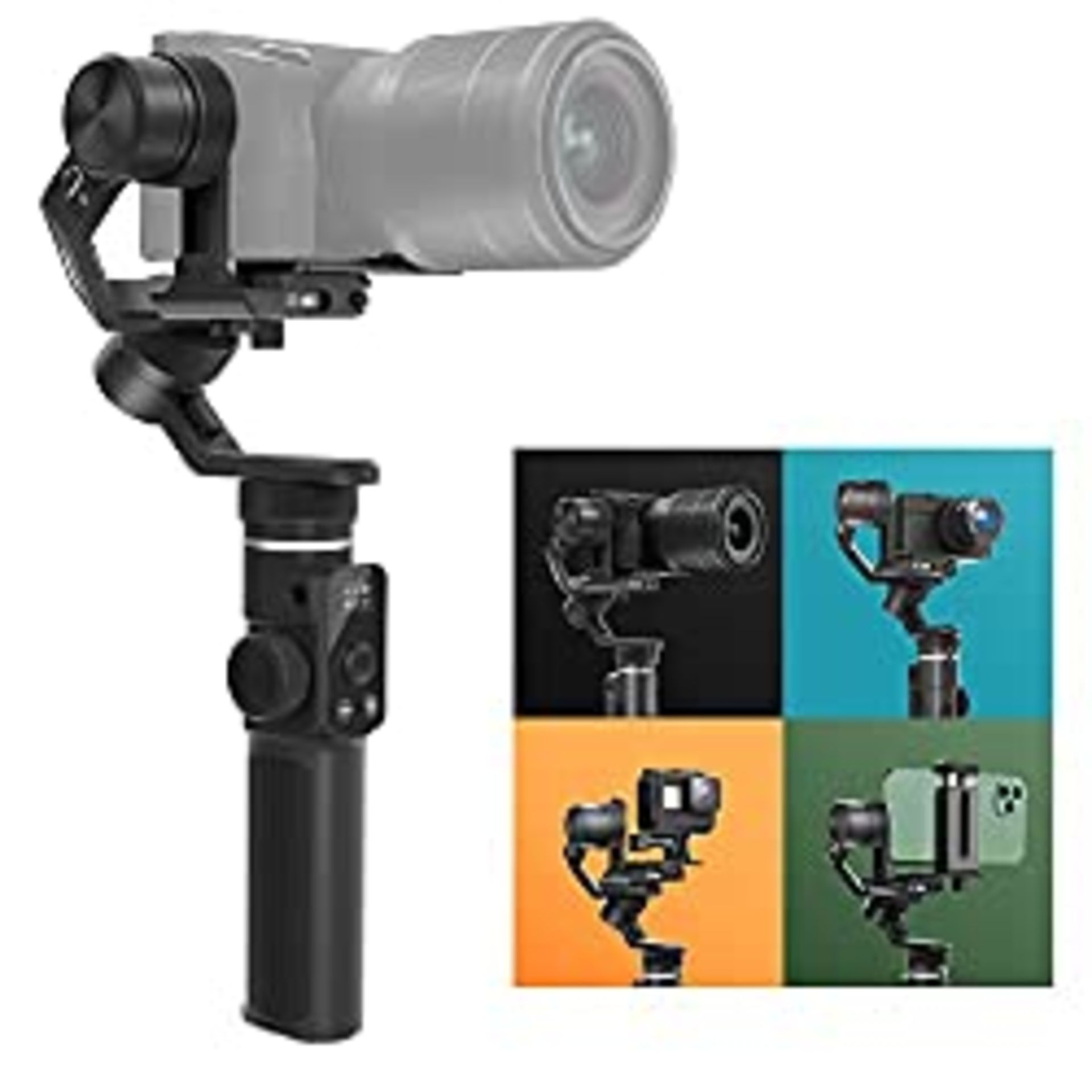 RRP £99.00 FeiyuTech G6MAX Gimbal Stabilizer For Camera