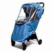 RRP £18.98 Lion Paw Stroller Rain Cover Light Shield Air Holes