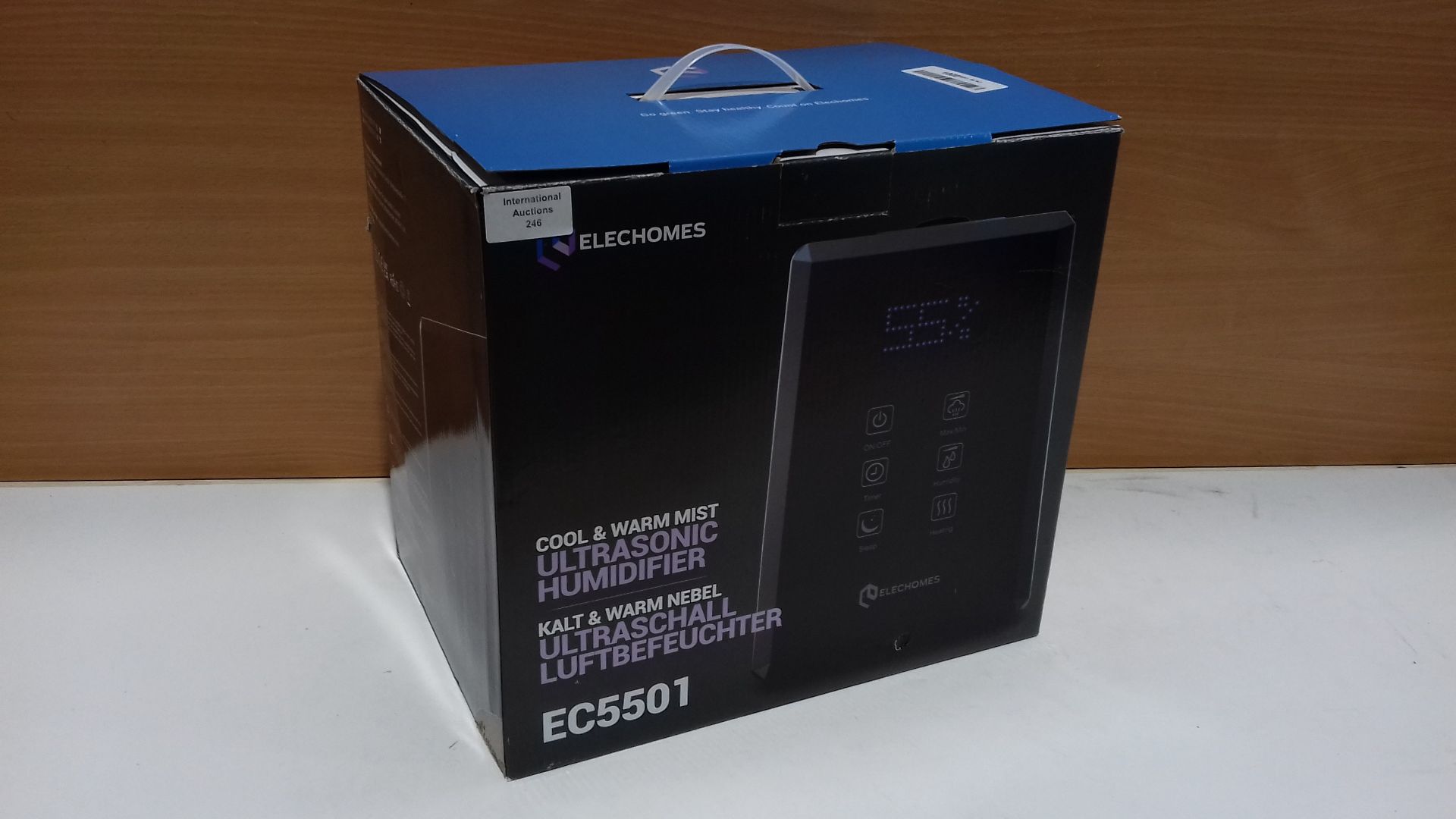 RRP £69.98 Elechomes Ultrasonic Humidifier 6L - Image 2 of 2
