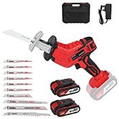 RRP £59.99 Anbull Reciprocating Saw 21V