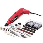 RRP £28.99 Hi-Spec 121 Piece 130W Corded Rotary Power Tool Kit