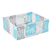 RRP £139.99 UMAY LONTEK Baby Playpen for Baby and Toddlers with