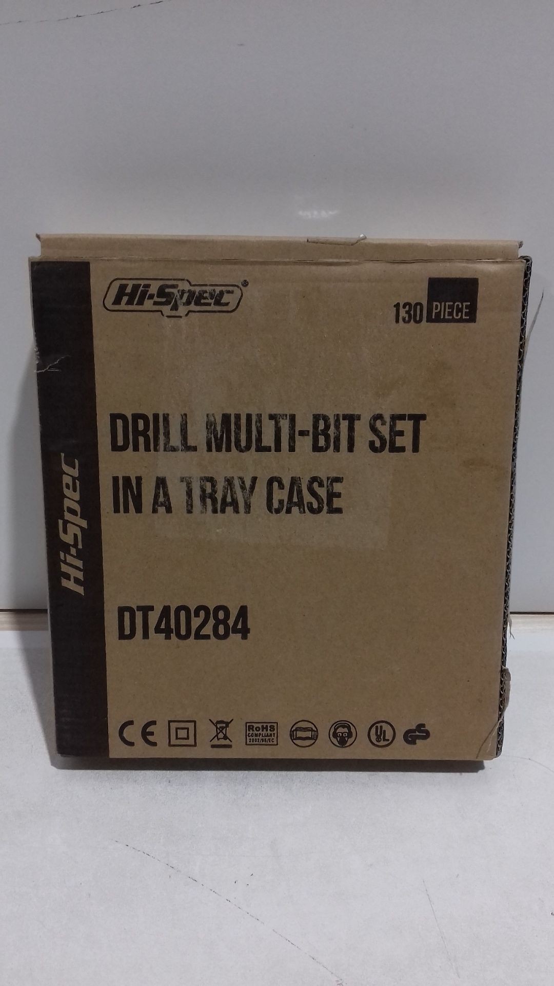 RRP £29.99 Hi-Spec 130 Piece Multi Drill Bit Set. HSS Titanium - Image 2 of 2