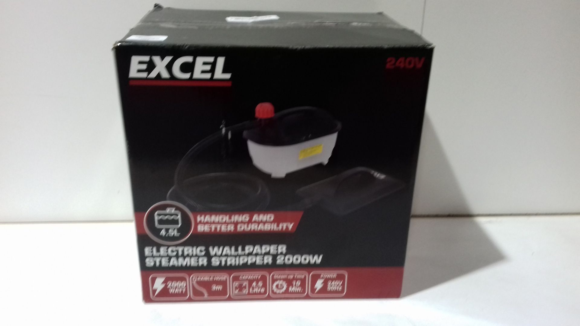 RRP £33.90 Excel 2000W Electric Wallpaper Steamer Stripper 240V - Image 2 of 2