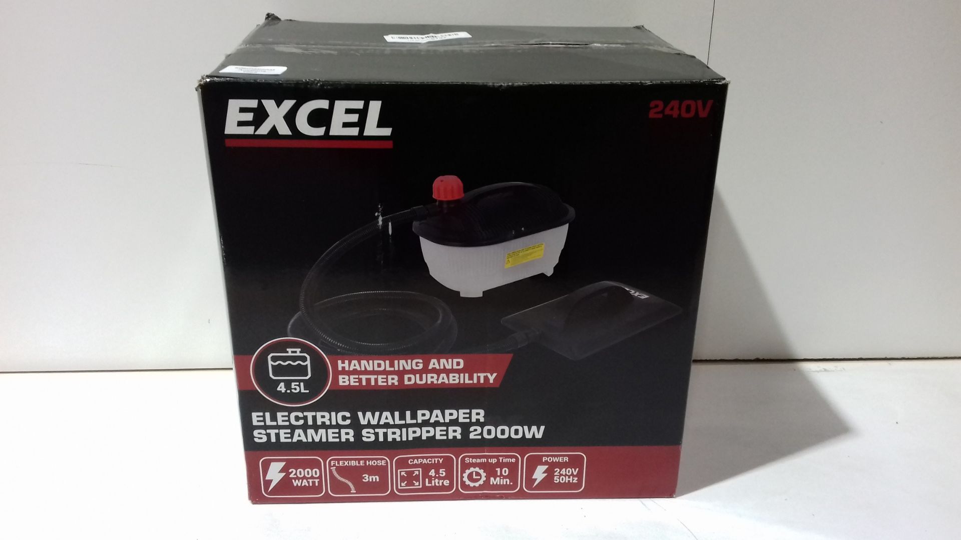 RRP £33.90 Excel 2000W Electric Wallpaper Steamer Stripper 240V - Image 2 of 2