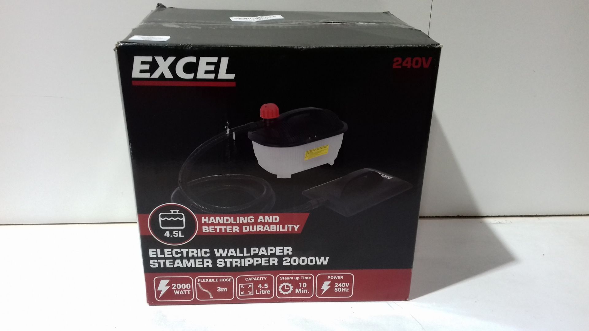 RRP £33.90 Excel 2000W Electric Wallpaper Steamer Stripper 240V - Image 2 of 2