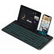 RRP £25.99 Illuminated Bluetooth Keyboard