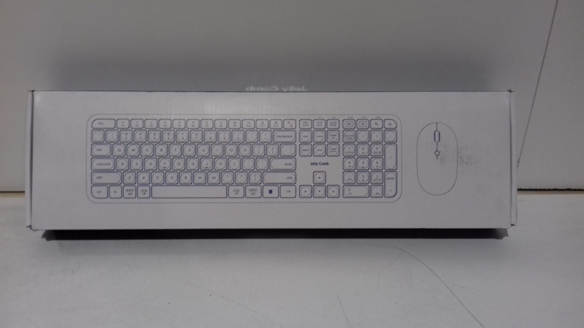 RRP £19.99 Wireless Keyboard and Mouse Combo with 2-in-1 USB and - Image 2 of 2