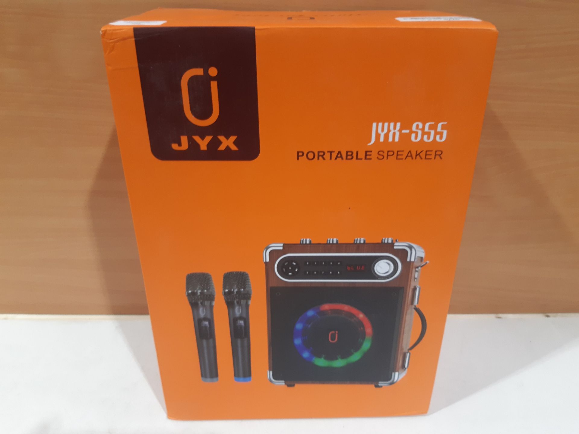 RRP £74.87 JYX Karaoke Machine with Two Wireless Microphones - Image 2 of 2