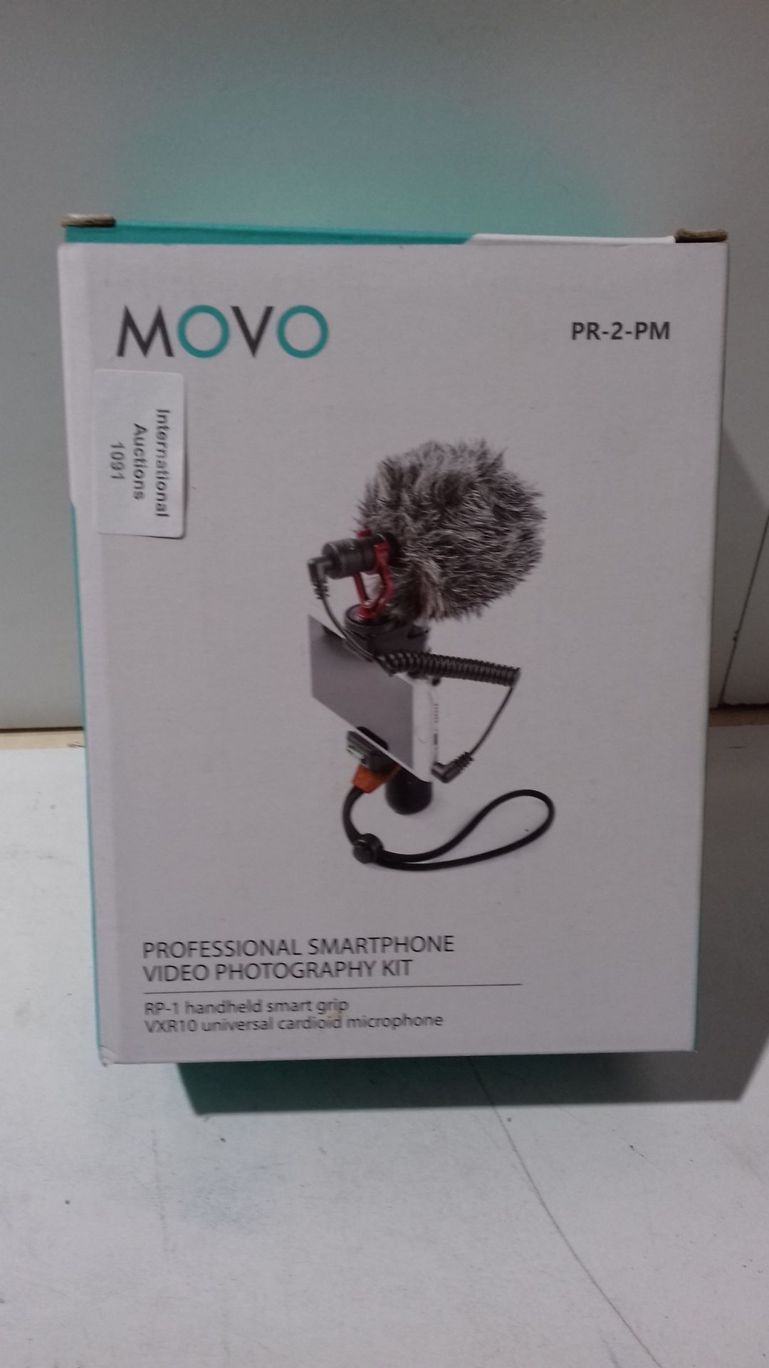 RRP £48.20 Movo Smartphone Video Rig with Shotgun Microphone - Image 2 of 2