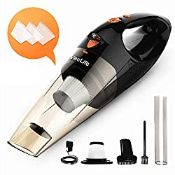 RRP £42.43 VacLife Handheld Vacuum, Car Vacuum Cleaner Cordless, Orange (VL189)