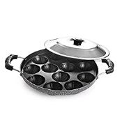 RRP £23.39 Vinod Zest Non-Stick Appam Patra Maker Paniyaram Takoyaki Aebleskiver