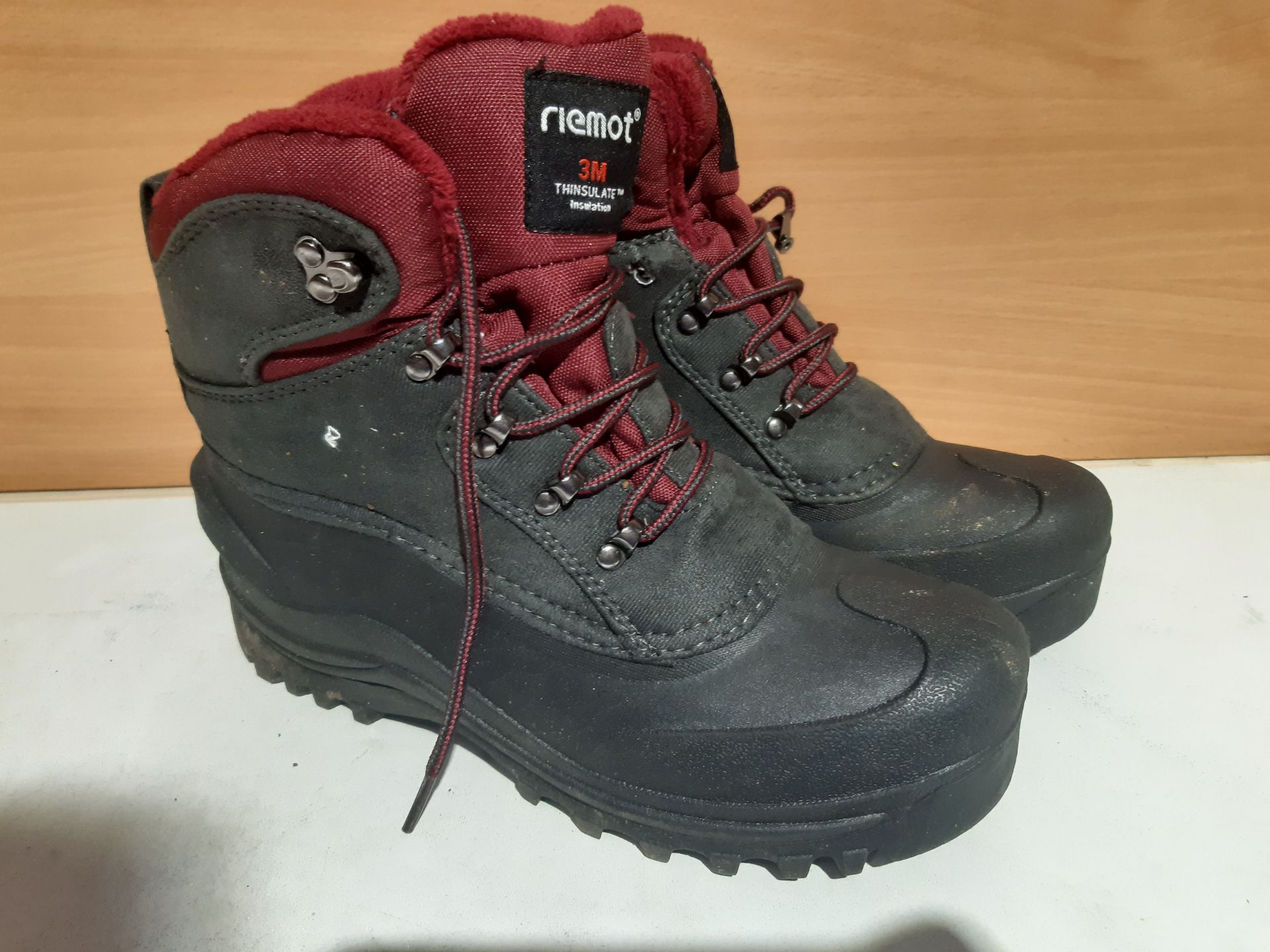 RRP £36.98 riemot Women's Men's Snow Boots - Image 2 of 2