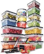 RRP £22.70 Food Storage Containers Set