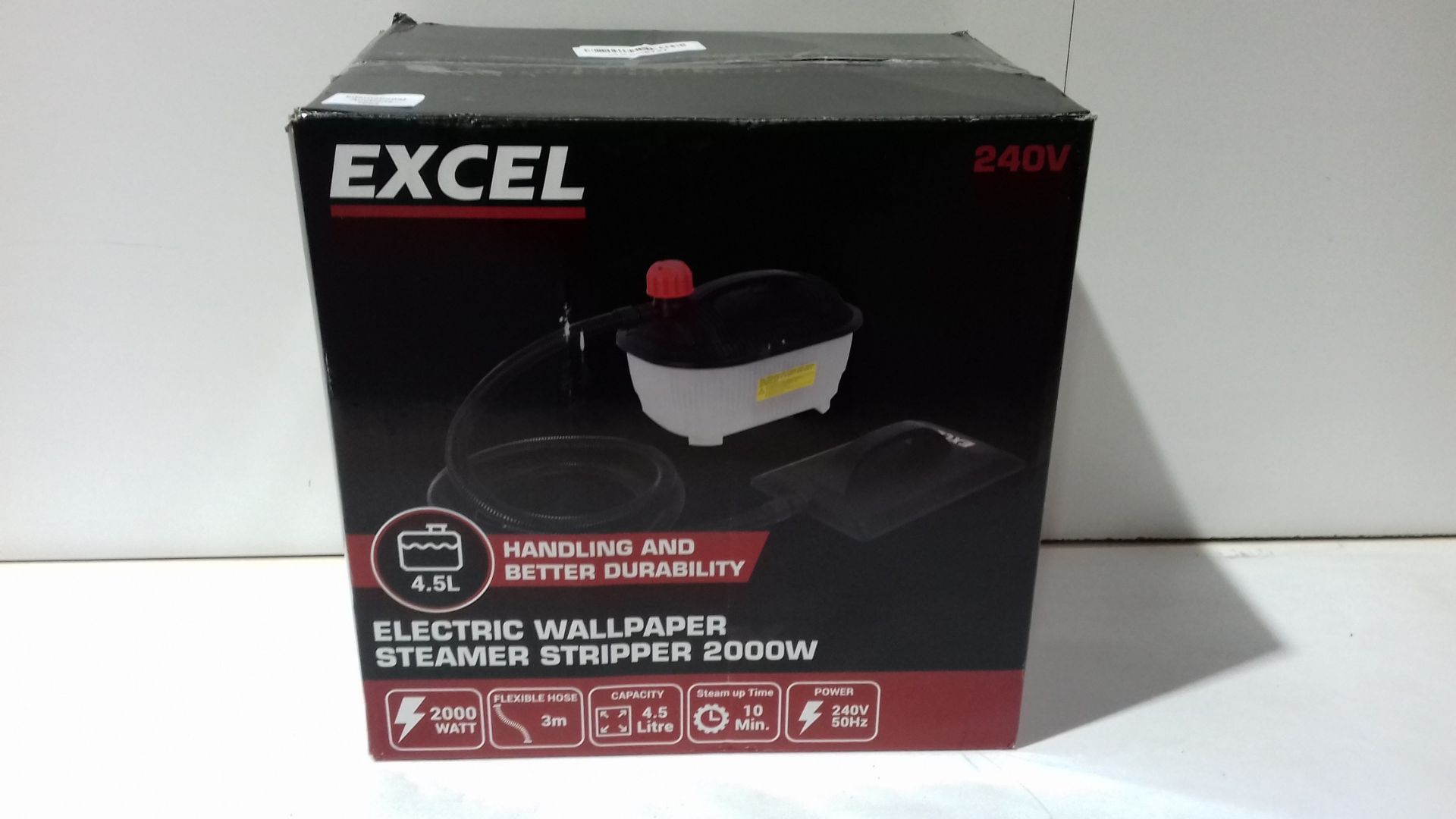 RRP £33.90 Excel 2000W Electric Wallpaper Steamer Stripper 240V - Image 2 of 2