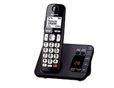 RRP £50.72 Panasonic KX-TGE820EB Digital Cordless Phone About