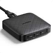 RRP £99.98 UGREEN 100W USB C Charger Plug 4-Port Type C Desktop
